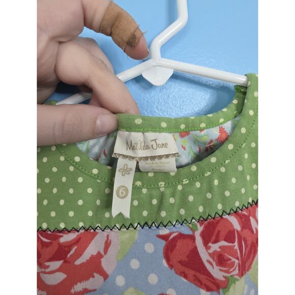 Matilda Jane Beaming Brightly Tank Top Girls Hello Lovely Shirt Size 6 - Picture 2 of 2